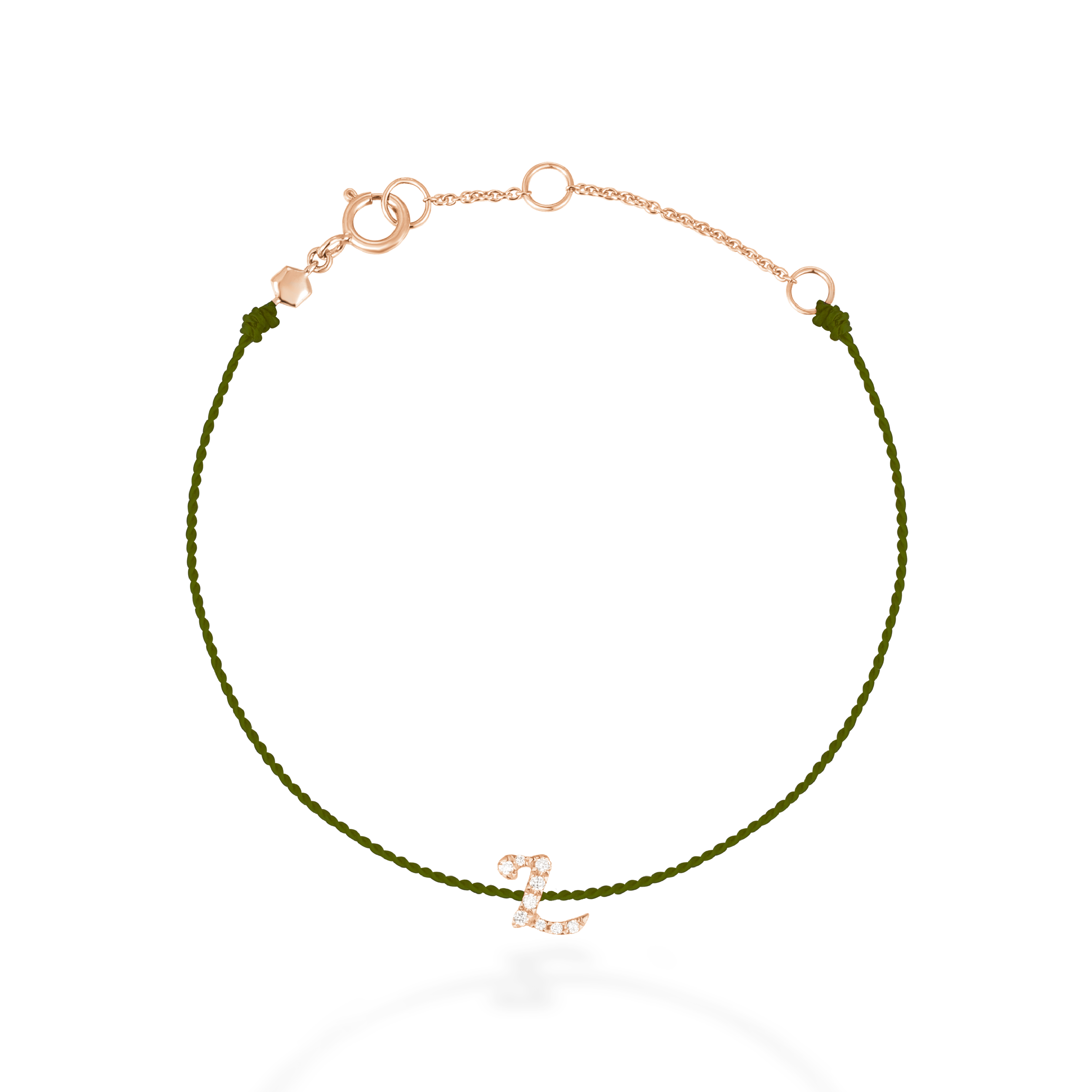 "L" string bracelet